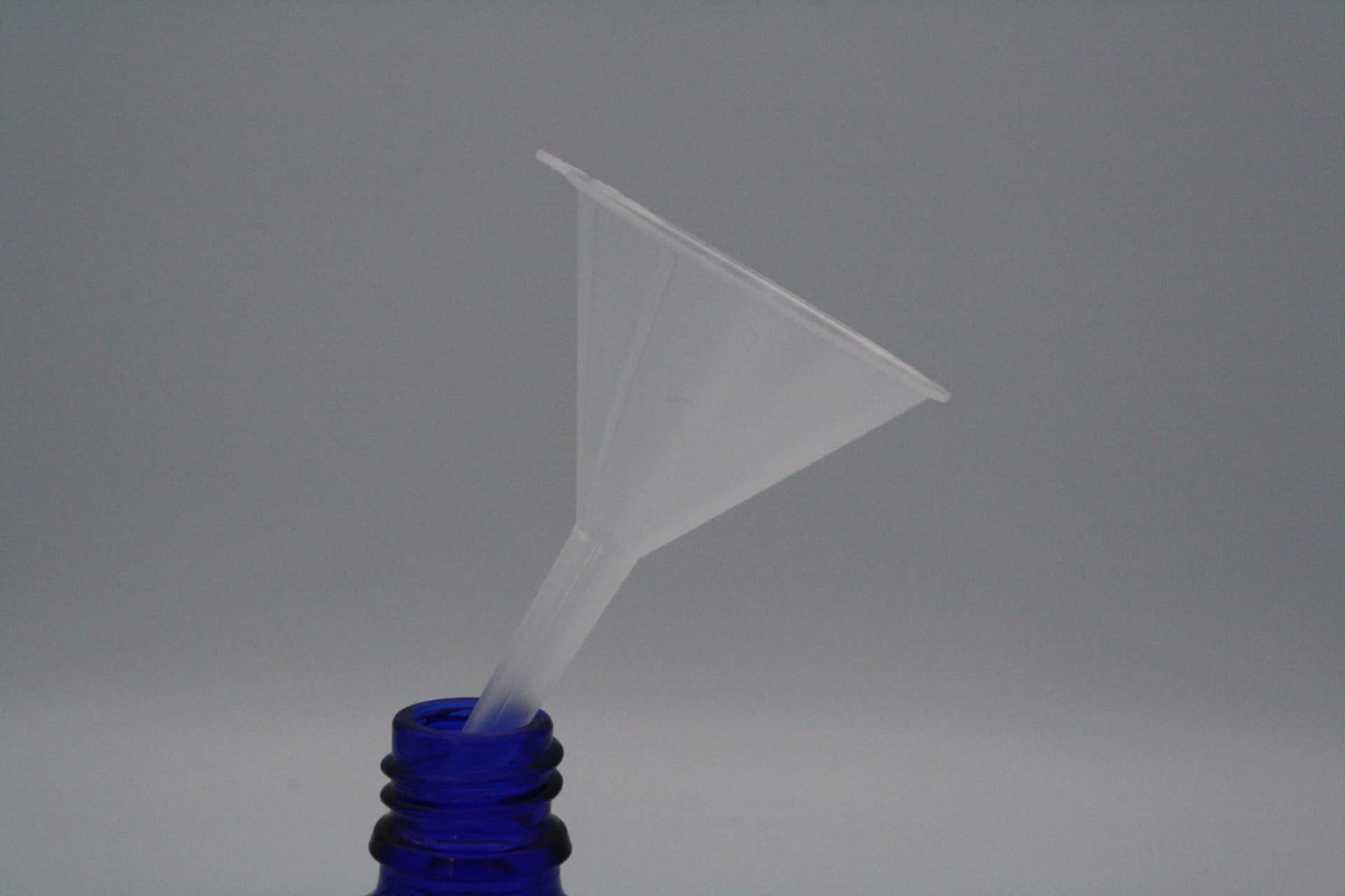 Trichter 40mm auf DN 18 Flasche