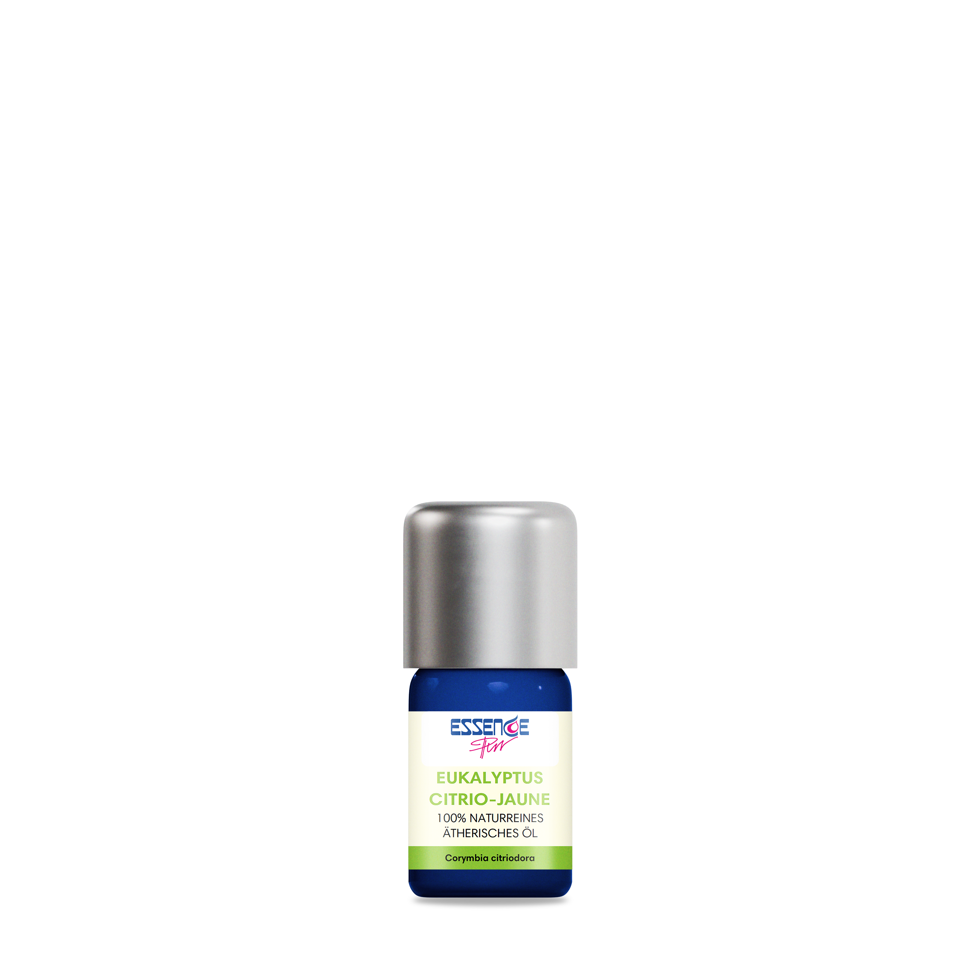 Sanftes Eukalyptusöl citrio-jaune in 5ml Blauglasflasche – perfekt geschützt