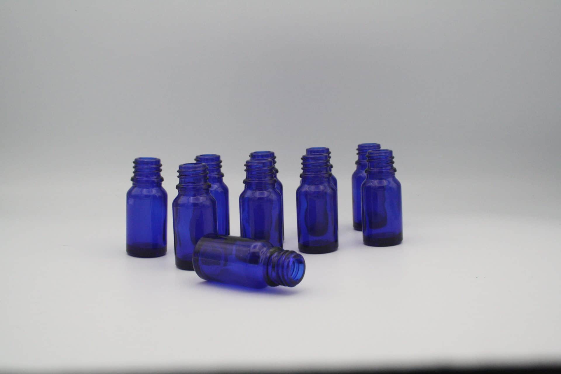Blauglasflasche 10ml 10 Stück Sparpack