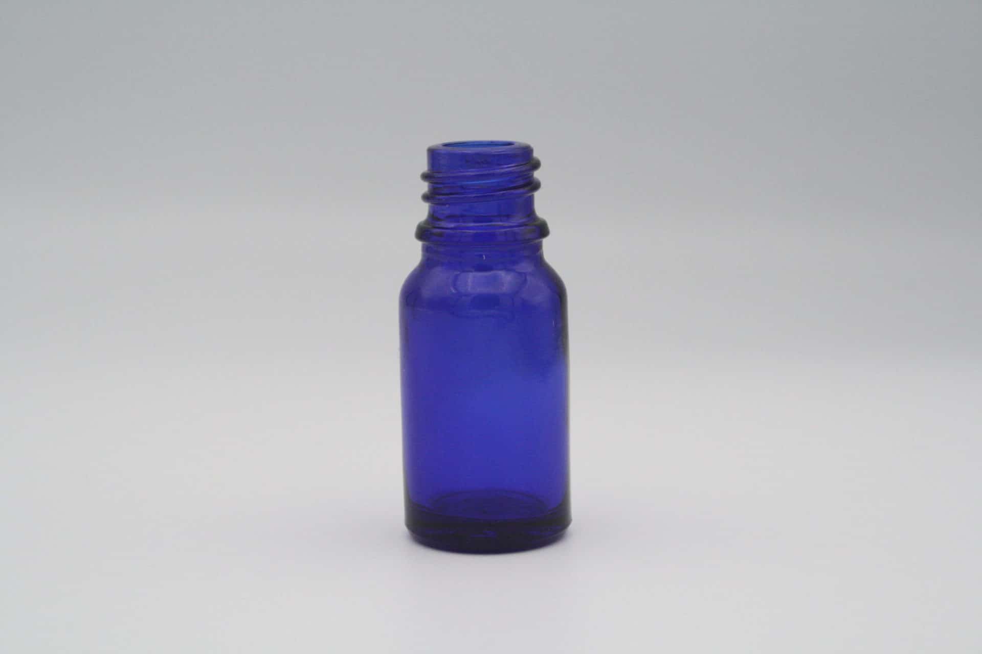 Blauglasflasche 10ml stehend 1 Stück