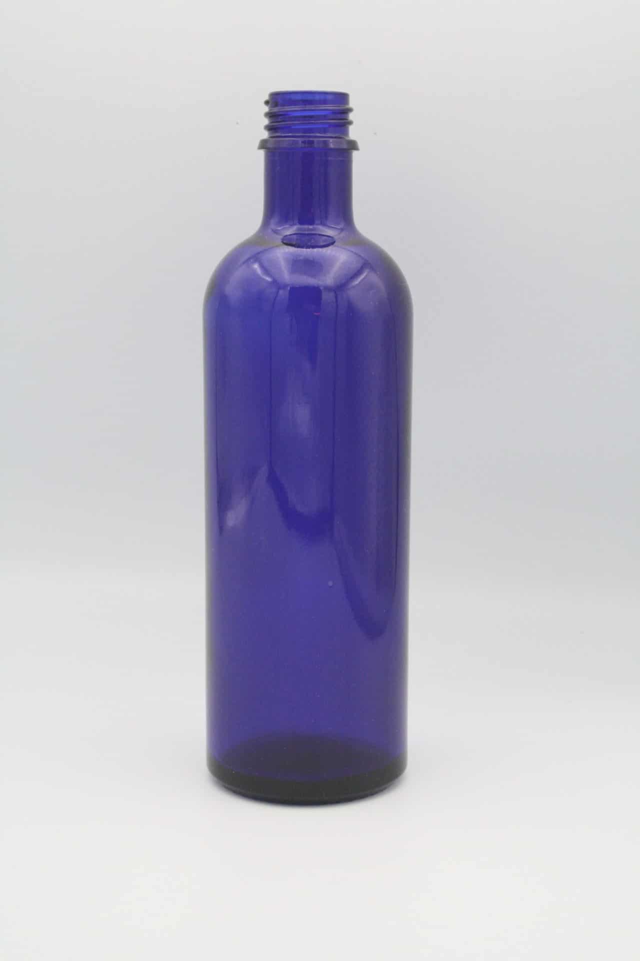 Blauglasflasche 200ml stehend