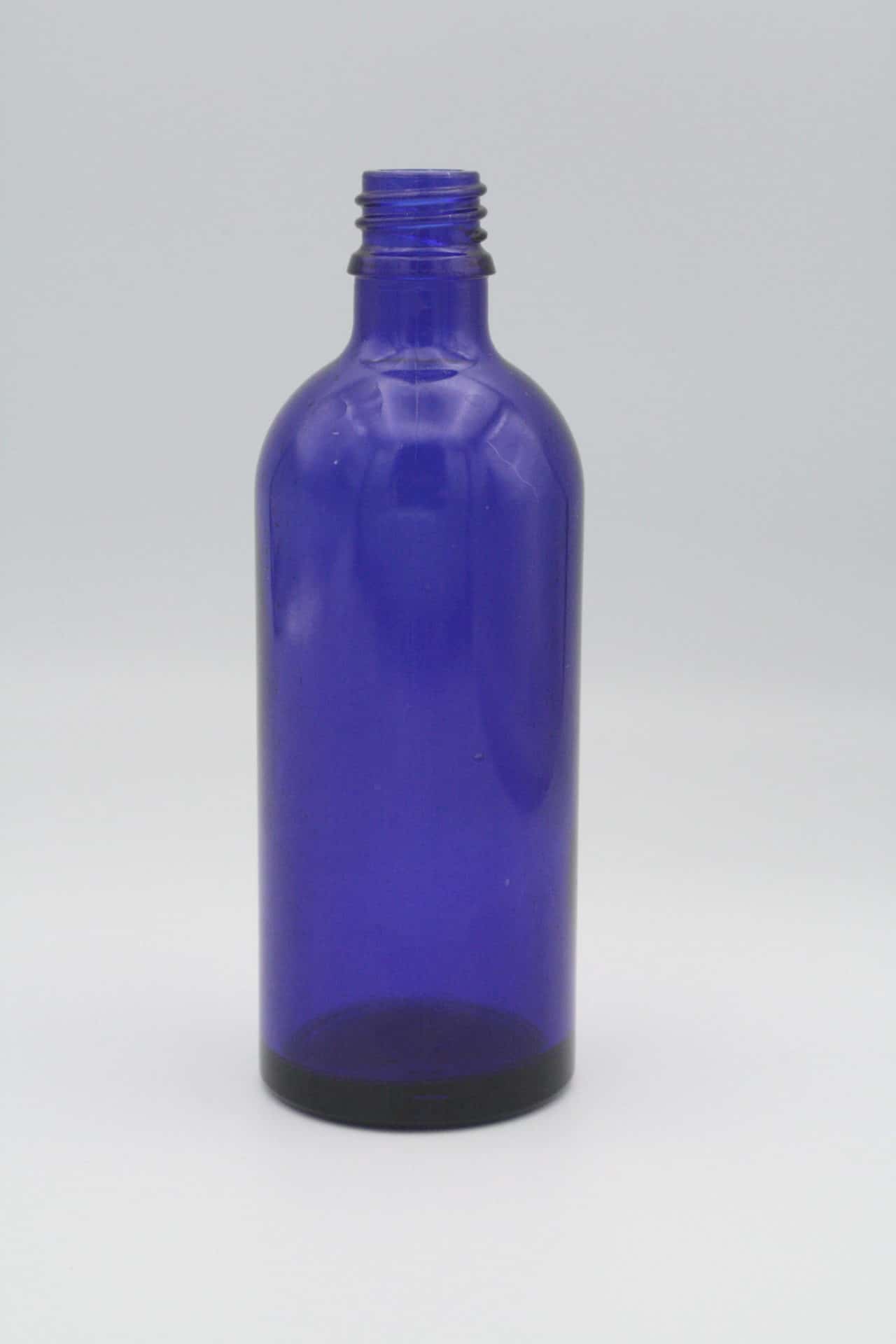 Blaugalsflasche 100ml einzel stehend