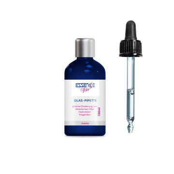 Glas - Tropfpipette für Flaschen 100ml (DN18) - von ESSENCE - PUR | naturrein & hochwertig