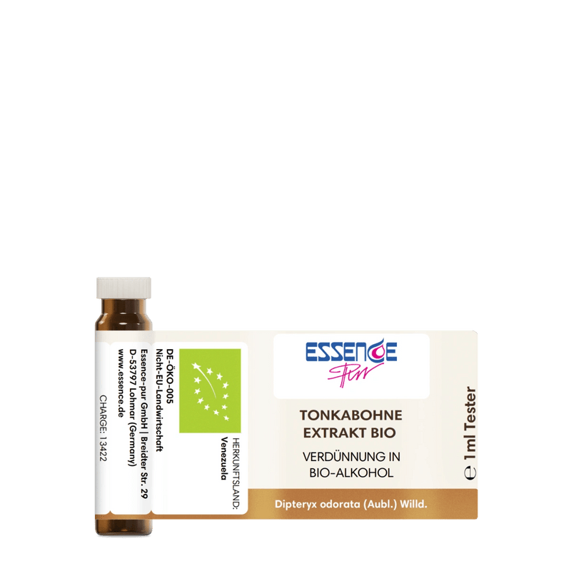 Tonkabohnen Extrakt bio 100% - von ESSENCE-PUR | naturrein & hochwertig