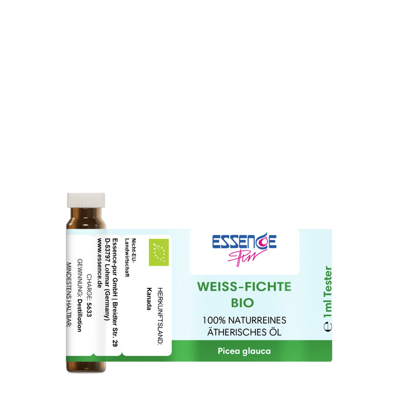 Weißfichtenöl bio – Picea glauca aus Kanada - von ESSENCE-PUR | naturrein & hochwertig