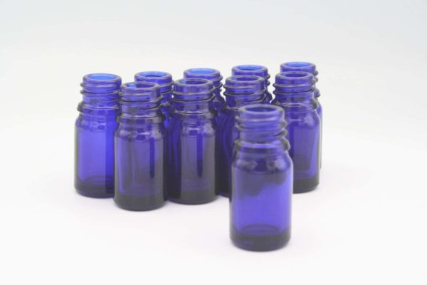 Blauglasflasche 5ml (DN18)