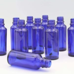 Blauglasflasche 30ml (DN18)