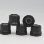 Originalitätsverschluss Deckel schwarz für 200ml Flaschen (DN22)
