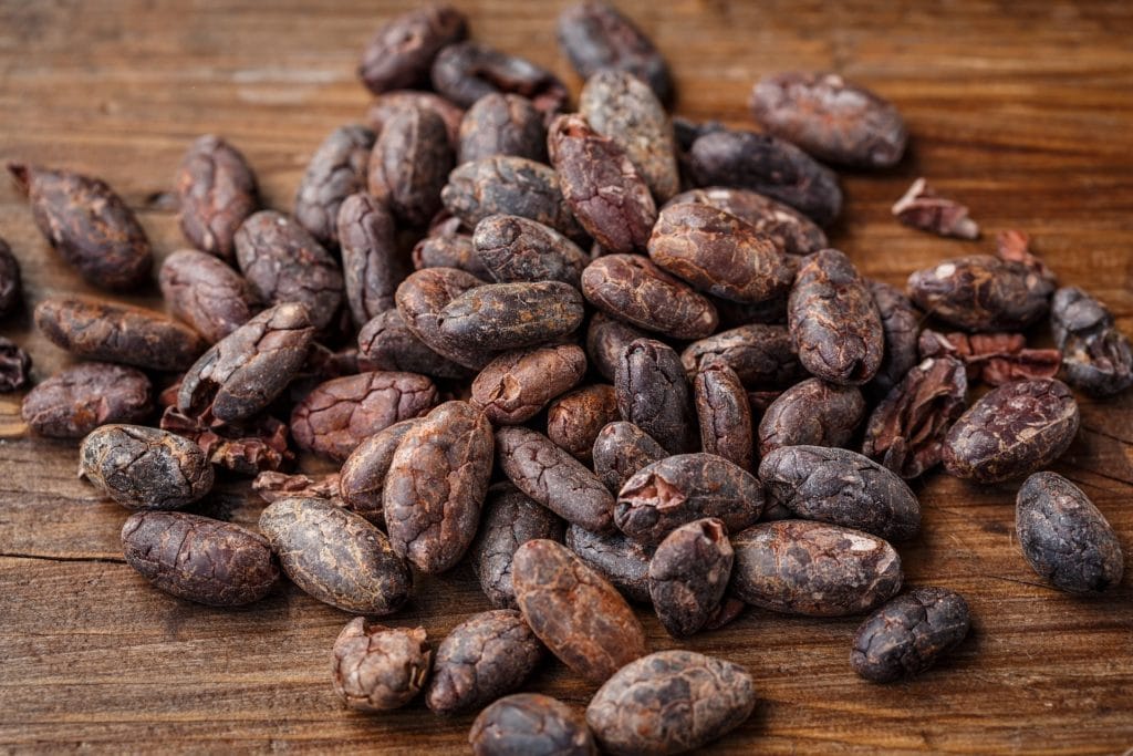 Kakaobohnen zur Herstellung von Kakao absolue bio 50% (Alkoholverdünnung)