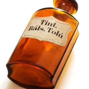 Flasche für Tolu Balsam absolue 50% (Alkoholverdünnung)